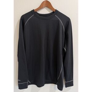 Cabelas Base Layer Grid Fleece Thermal Pullover Polartec Power Dry Mens XL Tall